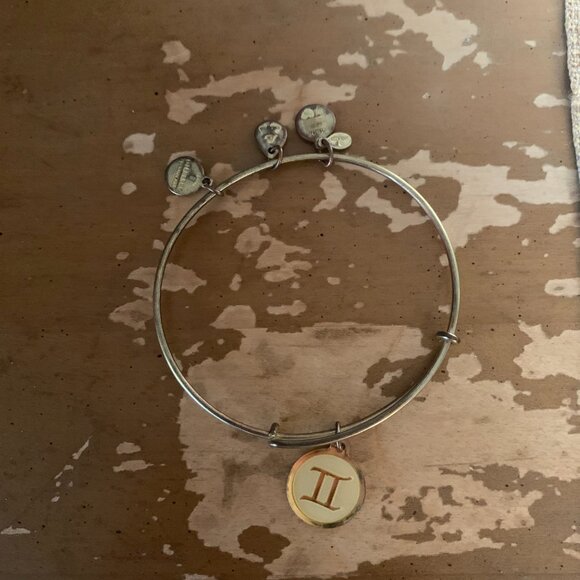 Alex and Ani Gemini Expandable Bangle Bracelet - Picture 1 of 3